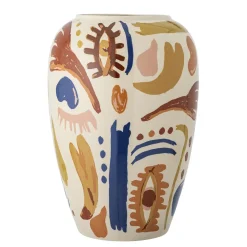Bloomingville - Horus Vase, Orange, Stentøj
