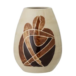 Bloomingville - Jona Vase, Brun, Stentøj
