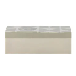 Bloomingville - Kabela Æske m/låg, Grå, Resin