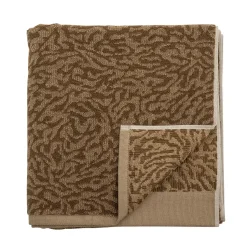 Bloomingville - Kaysa Håndklæde, Brun, Bomuld