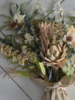 Bloomingville - Myrtle Kunstig Gren, Hvid, Plastik