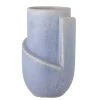 Bloomingville - Norbert Vase, Blå, Stentøj