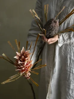 Bloomingville - Palmflower Kunstig stilk - Rosa, Plastik