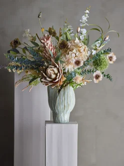 Bloomingville - Palmflower Kunstig stilk - Rosa, Plastik