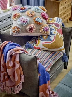 Bloomingville - Somma Pude, Blå, Uld