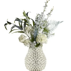 Bloomingville - Symphonie Kunstig Buket - Hvid, Plastik