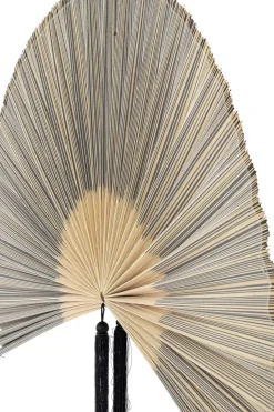 Bloomingville - Væg Dekoration - Jaime - Sort/Bambus - 145x72 cm