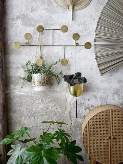 Bloomingville - Væg Dekoration - Jaime - Sort/Bambus - 145x72 cm