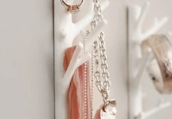 Bosign - knage - Branch - medium - hvid