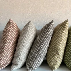 Burel Factory - Visual Pudebetræk - Gul - 45x45 cm