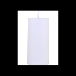 Chic Antique - Bloklys LED til udendørs inkl. batteri - H35 x Ø10 cm