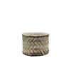 Chic Antique - Corte skjulere med flettede mønster lavet i cement (Ø13,5 cm)