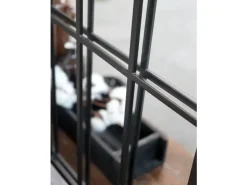 Chic Antique - Factory spejl - sort