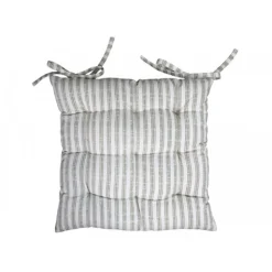 Chic Antique - Nimes Box hynde med striber og bindebånd - hør