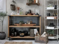 Chic Antique - Opbevaringskasse med håndtag - Grimaud - Natur