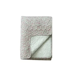 Chic Antique - Plaid - Blomstret Quilt - Verte