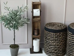 Chic Antique - Toiletpapirholder af murstensform, til gulv