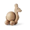 ChiCura - Træfigur - Spinning Kangaroo - Small