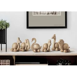 ChiCura - Træfigur - Spinning Lion - Medium