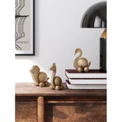 ChiCura - Træfigur - Spinning Swan - Medium