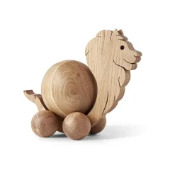 ChiCura - Træfigur - Spinning Lion - Small