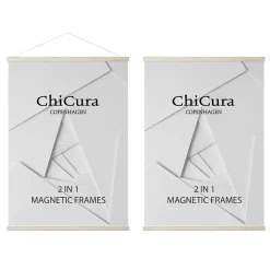 ChiCura Copenhagen - Magnetramme - Egetræ 71 cm