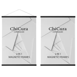 ChiCura Copenhagen - Magnetramme - Sort 31 cm