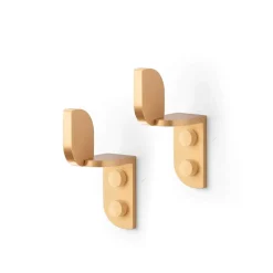 ChiCura Copenhagen - Tabula Knage - Messing (Sæt med 2 stk.)