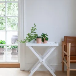 Cinas - Bakkebord 60x40cm hvid