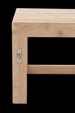 Cinas - Lille garderobehylde i vertikalt karboniseret bambus