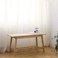 Cinas - Noble entrébænk 90x35cm i bambus