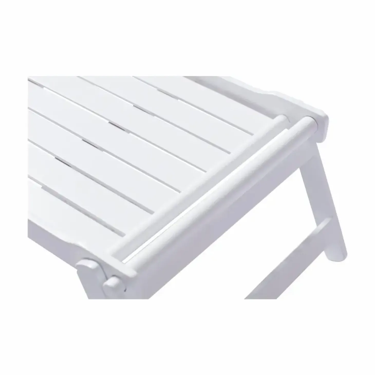 Cinas - Sengebakke i mat hvid mahogni