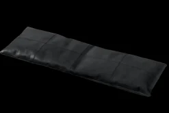 Cinas - Siddepude til 3-pers Rib bænk sort læder