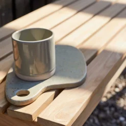 Cinas - Vega bænk 120x40cm teak