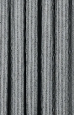 Compliments - Badeforhæng - Lines shower curtain w/tape 200 cm - Sort