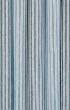 Compliments - Badeforhæng - Lines shower curtain w/tape 220 cm - Sea blue