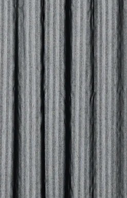 Compliments - Badeforhæng - Lines shower curtain w/eyelets 220 cm - Sort