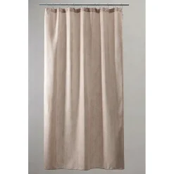 Compliments - Badeforhæng - Pine shower curtain w/eyelets 220 cm - Linen