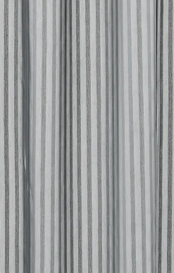Compliments - Badeforhæng - Lines shower curtain w/eyelets 220 cm - Grå