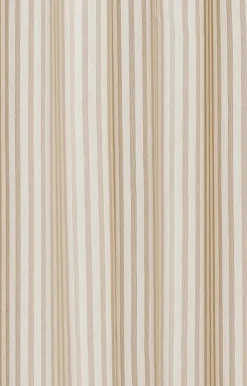 Compliments - Badeforhæng - Lines shower curtain w/tape 200 cm - Linen