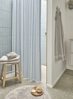 Compliments - Badeforhæng - Spectrum shower curtain w/tape 200 cm - Blå