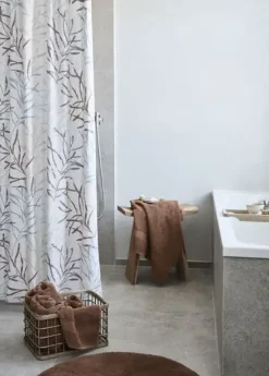 Compliments - Bademåtte - Loop Bath Mat dia. 75 cm - Ler