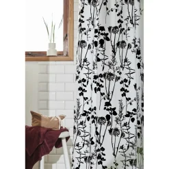 Compliments - Bloom badeforhæng - Sort