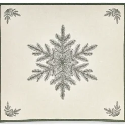 Compliments - Juletræstæppe - Baum Christmas Rug - Grøn - 130x130 cm