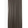 Compliments - Lines badeforhæng - Brun - 140 x 200 cm