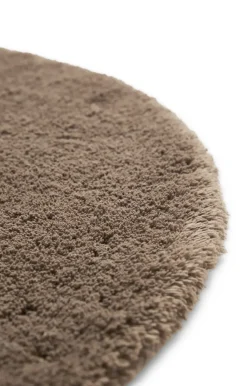 Compliments - Loop Bath Mat dia. 75 cm - Brun