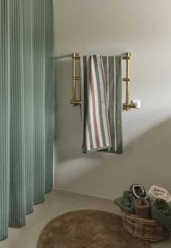 Compliments - Loop Bath Mat dia. 75 cm - Brun