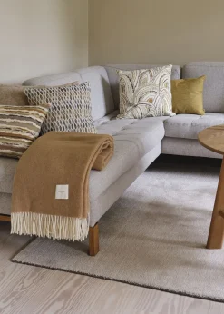 Compliments - Plaid - Duo Throw - 140x200 cm - Camel