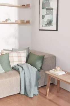 Compliments - Plaid - Heaven Throw 120x190 cm - Støvet grøn