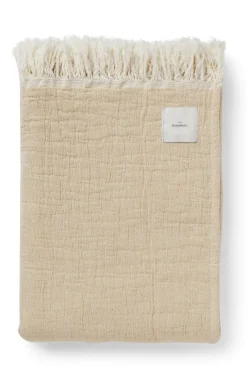 Compliments - Plaid - River 130x200 cm - Gul/cream